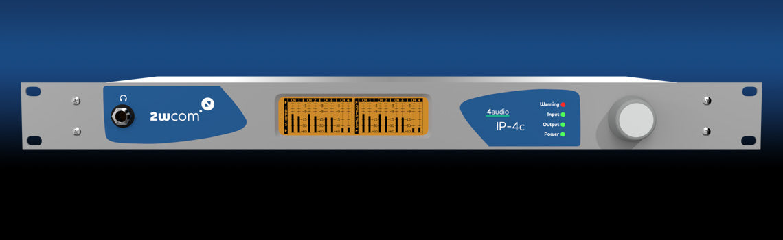 IP-4c Basic Edition - Audio over IP Codec