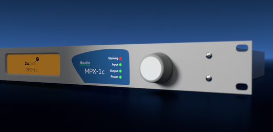 MPX-1c - FM-MPX over IP Codec - single Internal PSU